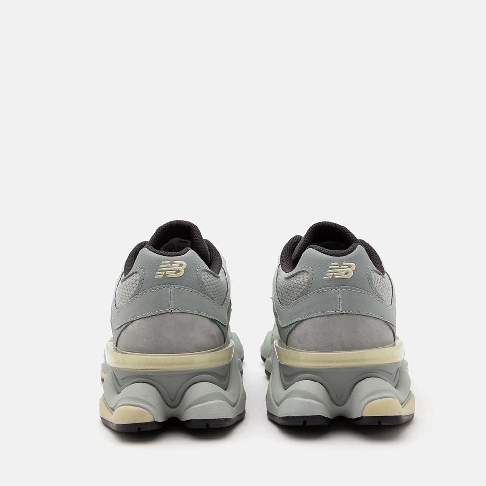 Sneakers femei New Balance 9060 verzi din piele și textil  2872DPS906038FV