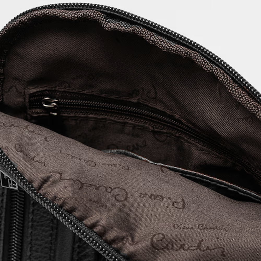 PIERRE CARDIN MEN'S CROSSBODY BAG BLACK 7BGEA3746364N