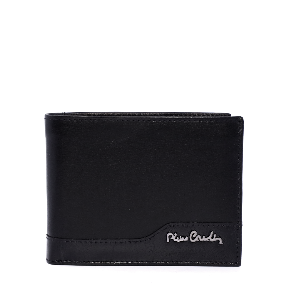 Pierre Cardin men's wallet and belt gift set black leather and synthetic material 7SETCADOU10GG16N