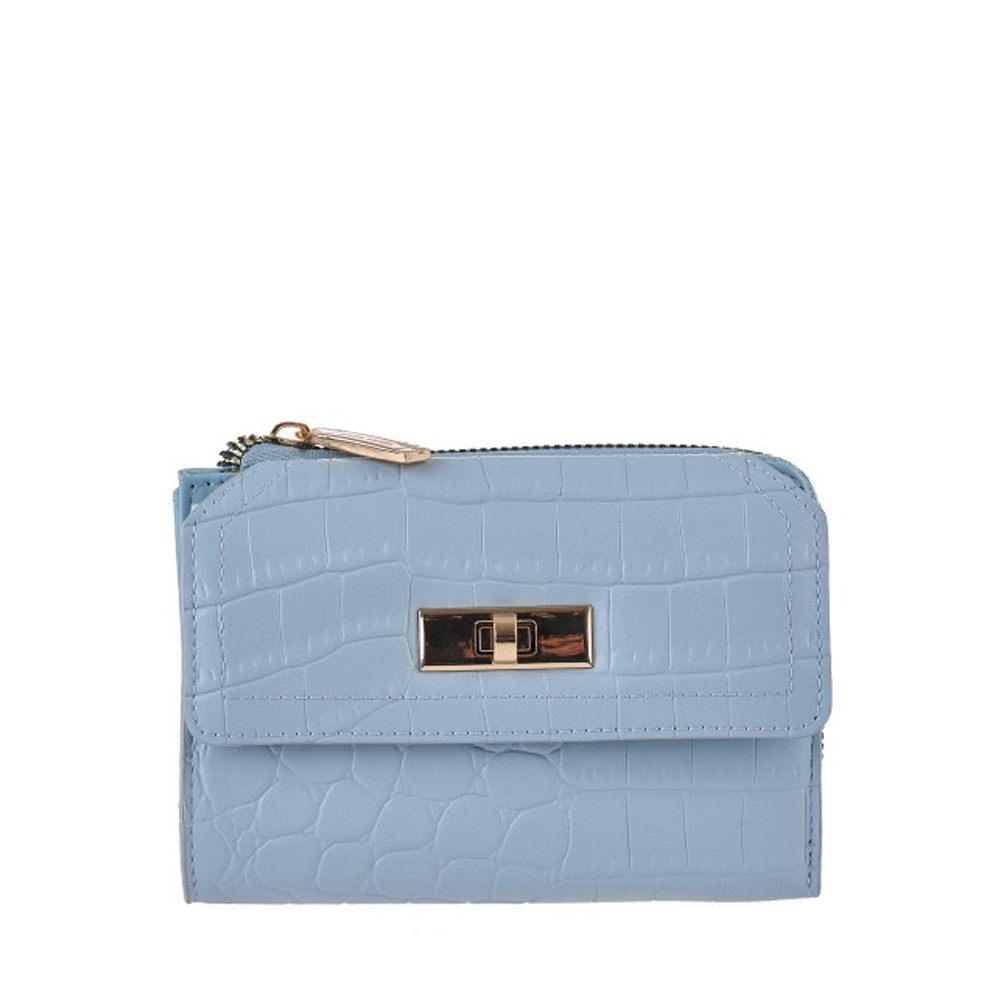 Portmoneu femei Pierre Cardin albastru deschis 7DPU35711AZ