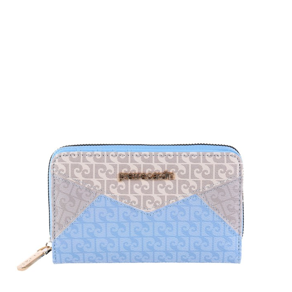 Portmoneu femei Pierre Cardin albastru deschis 7DPU67380AZ