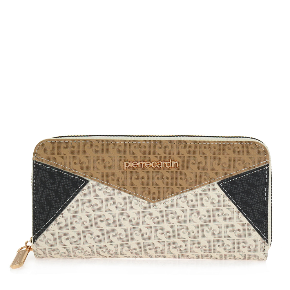Portmoneu femei Pierre Cardin bej 7DPU67382BE