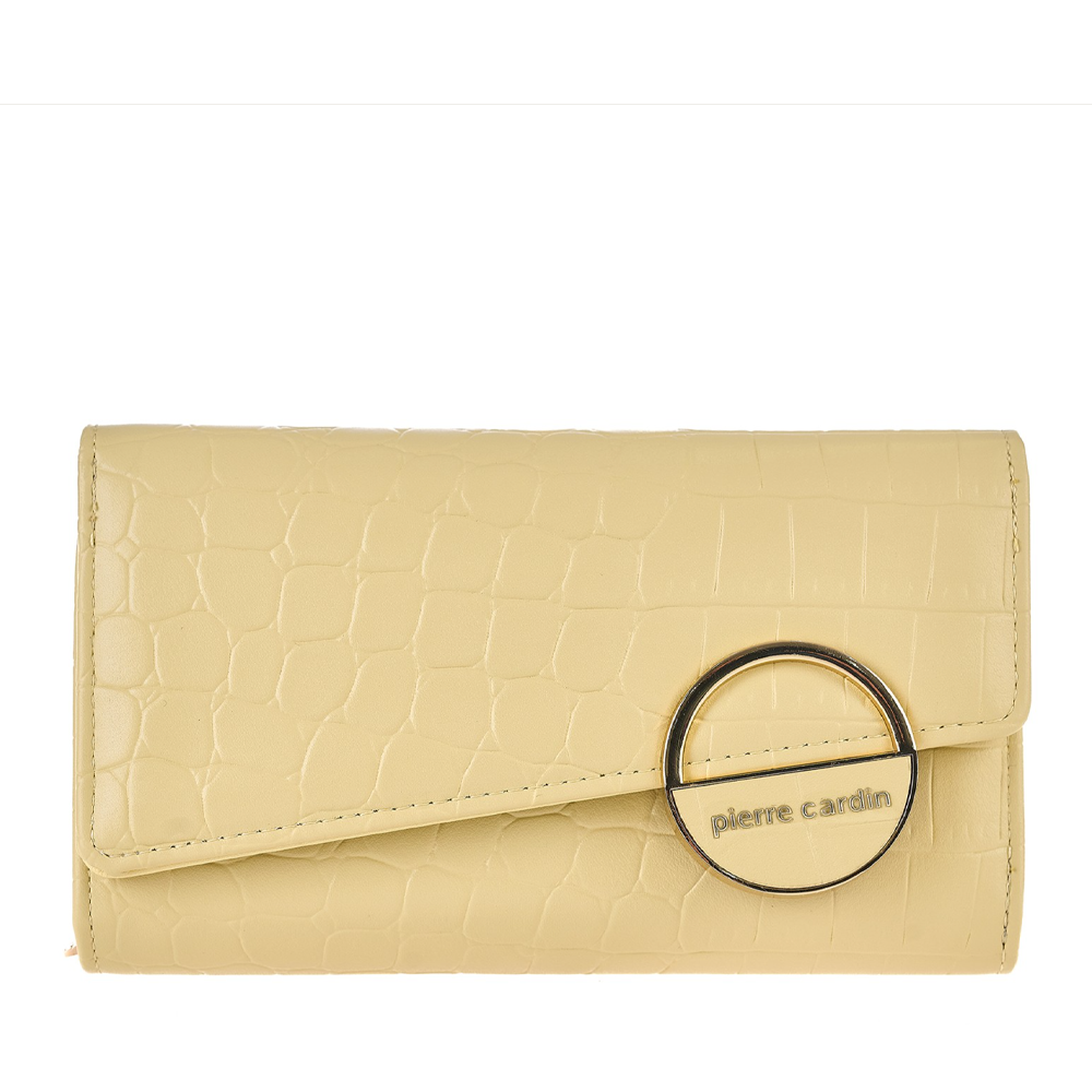 Portmoneu femei Pierre Cardin galben 7DPU35703G