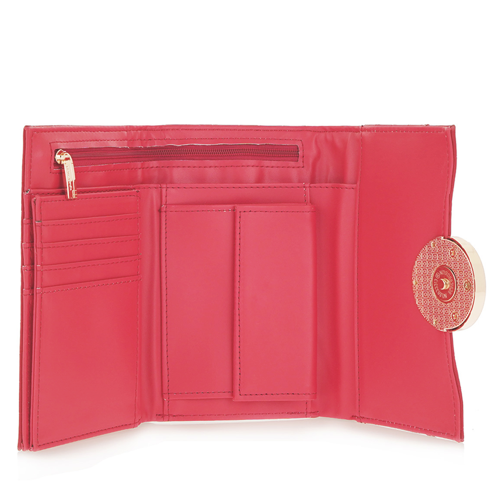 Portmoneu femei Pierre Cardin roz somon 7DPU33704SA - imagine 2