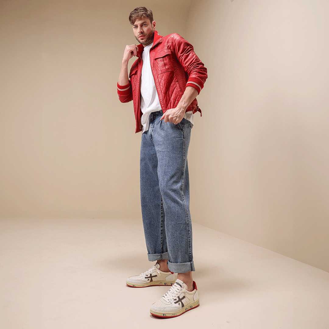 Sneakers bărbați Premiata Clay albi din piele naturală 1699bp6777a - 1 | YEO