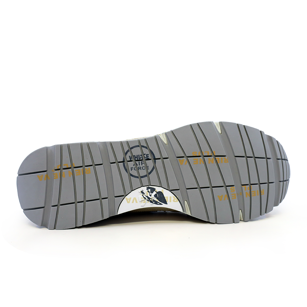 Sneakers bărbați Premiata Mase albi din piele întoarsă și textil 1699BP7241VTA