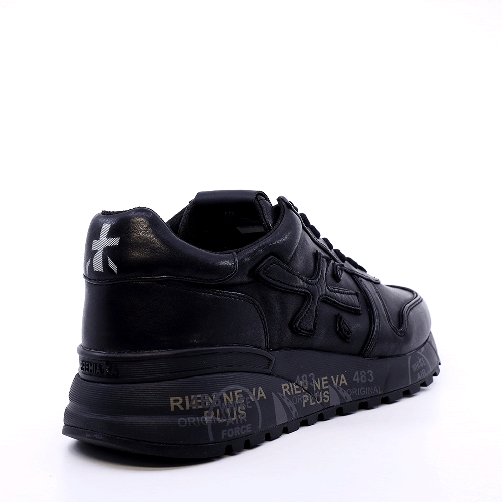 Premiata Sneakers bărbați Premiata Mick negri din piele