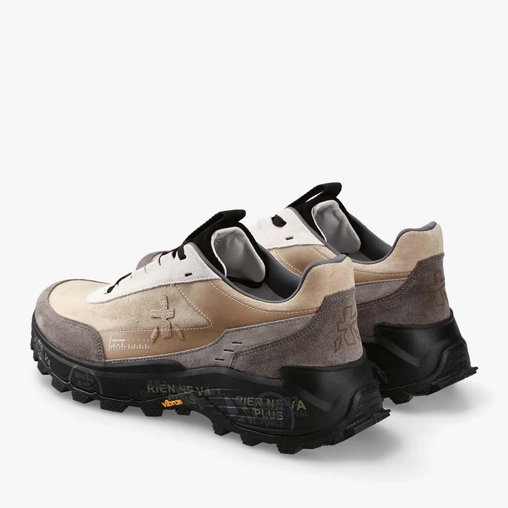 Pantofi tip trekking bărbați Premiata Devin bej 1692BPS0434BE