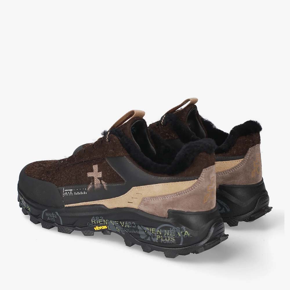 Pantofi tip trekking bărbați Premiata Devin Montone maro 1692BPS0500VM