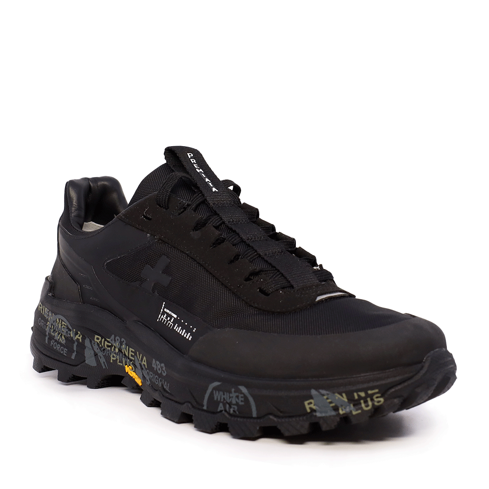 Pantofi tip trekking bărbați Premiata Devin negri 1690BPS433N - 1 | YEO