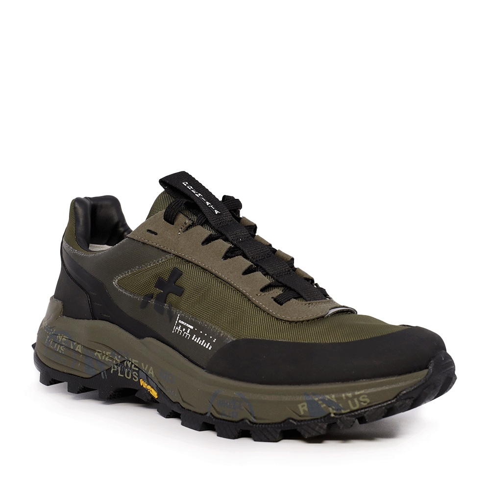 Pantofi tip trekking bărbați Premiata Devin verzi 1690BPS436V - 1 | YEO