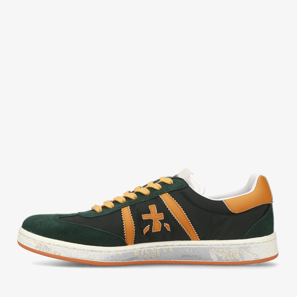 Premiata Bonnie white leather and textile men's sneakers 1699BP7340VV