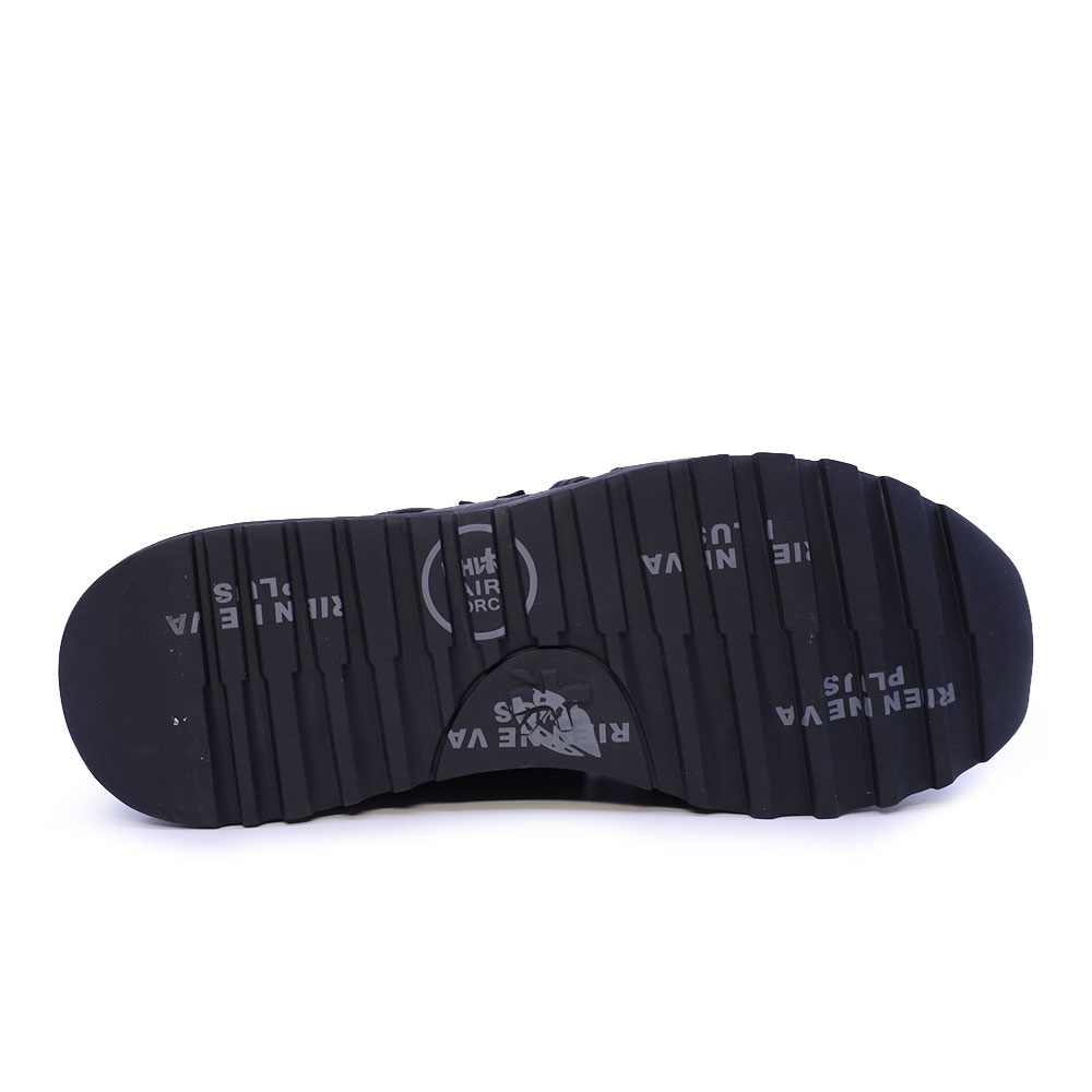 Sneakers bărbați Premiata Lander negri din piele 1692BP8659N