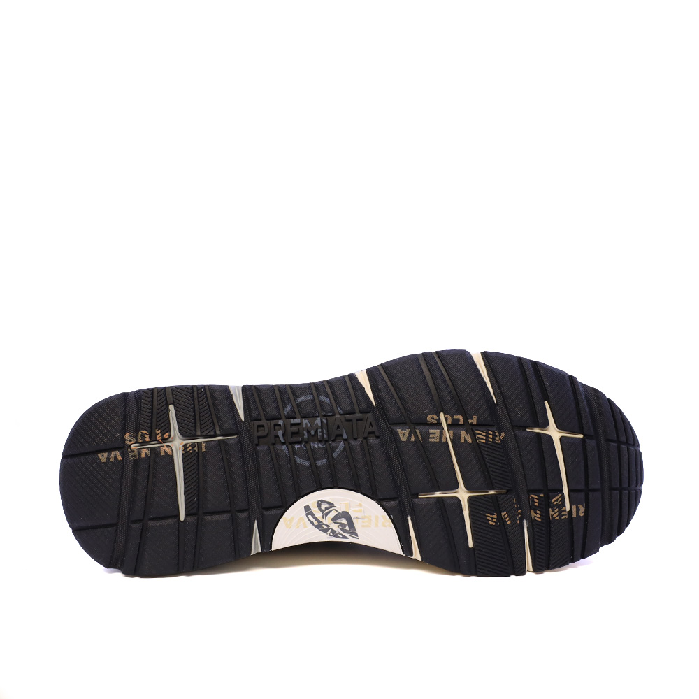 Sneakers bărbați Premiata Mase gri din piele și textil 1692BP8427GR