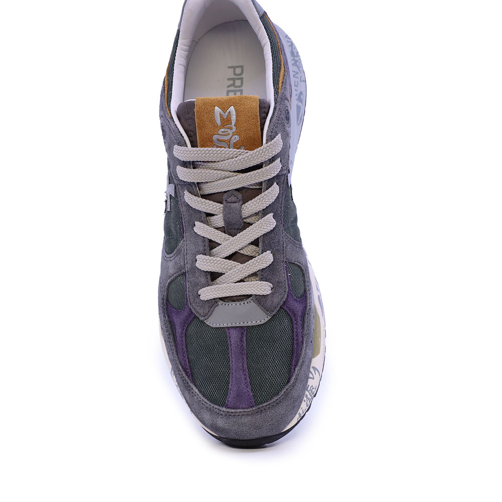 Sneakers bărbați Premiata Mase multicolor din piele și textil 1692BP8422MU