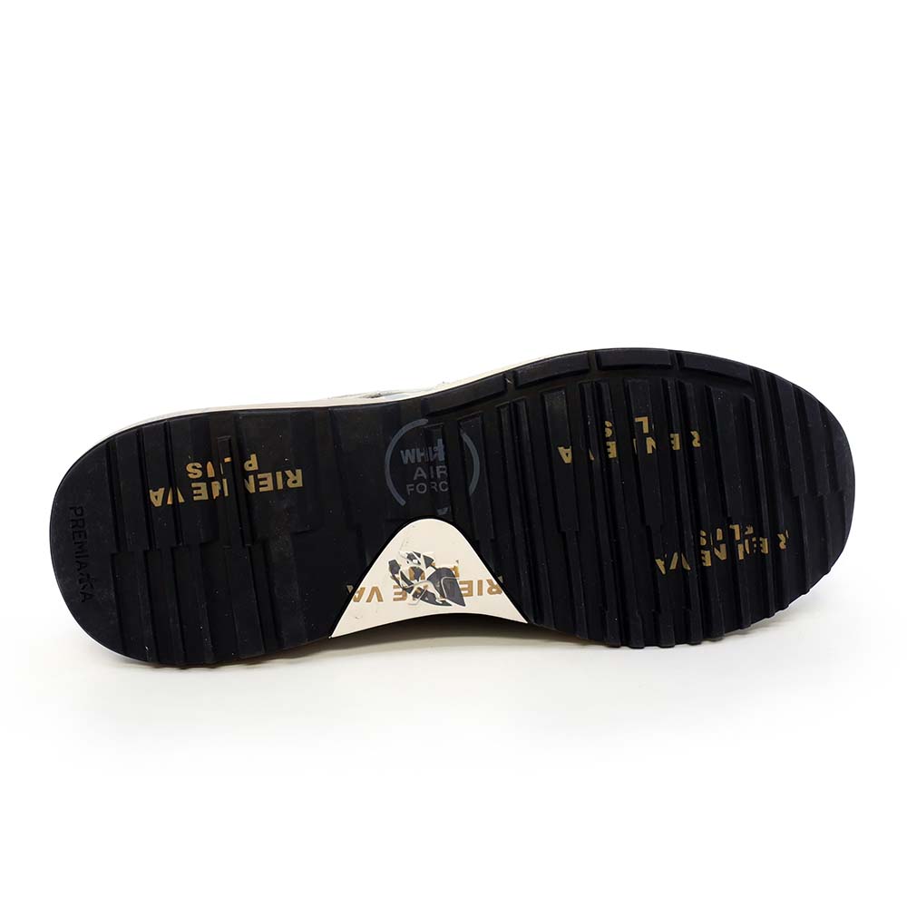 Sneakers bărbați Premiata Mick gri din piele întoarsă și textil 1691BP7247GR