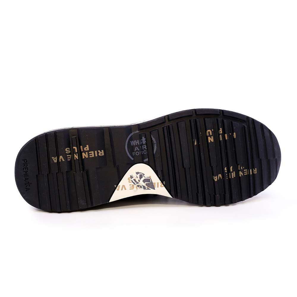 Sneakers bărbați Premiata Mick gri din piele și textil 1692BP8448GR