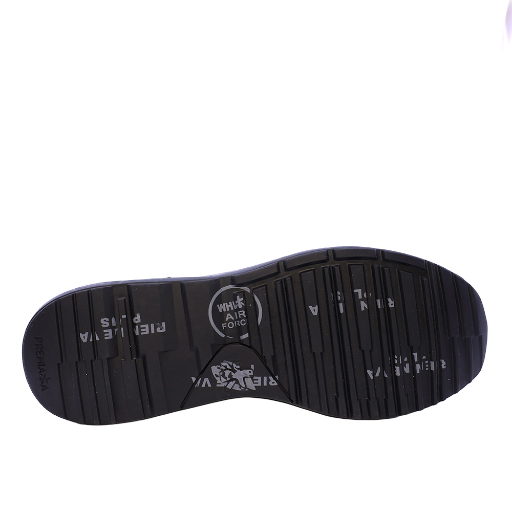 Sneakers bărbați Premiata Mick negri din piele 1692BP8452N
