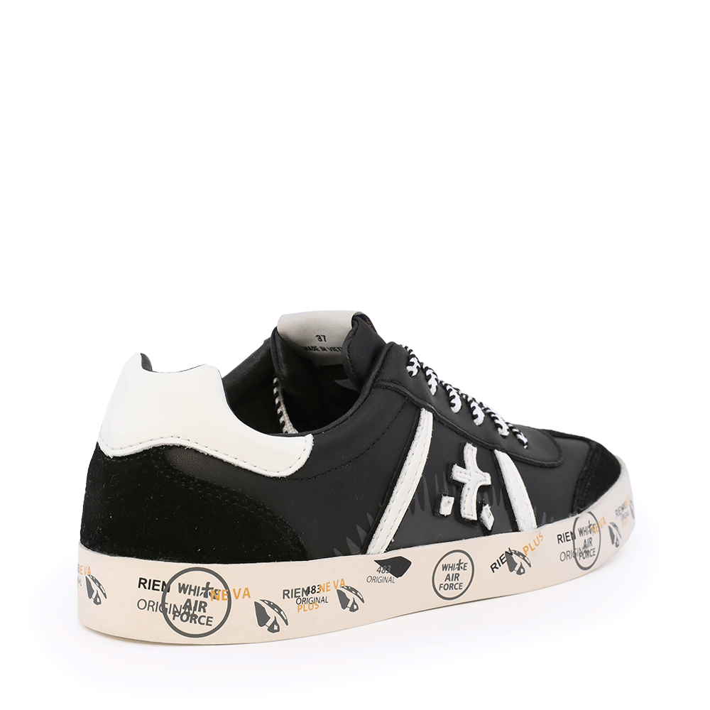 Sneakers băieți Premiata Andy negri din piele  1712MP9554N