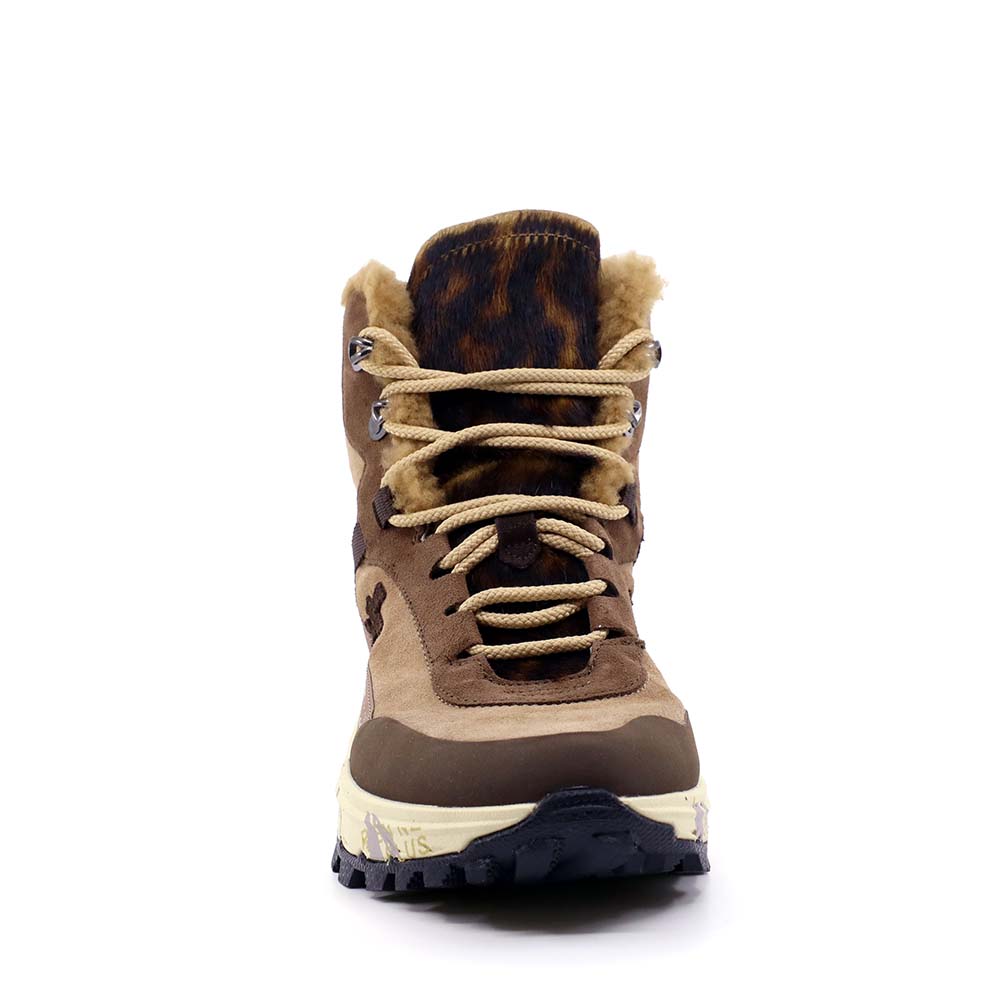Ghete tip trekking femei Premiata Trivor Montone maro 1692DGT0510M 
