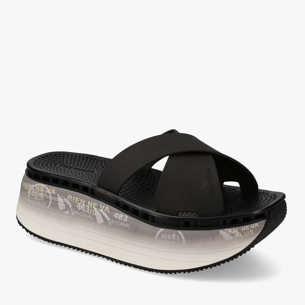 Saboți femei Premiata Moura negri 1691DST7457N - imagine 2