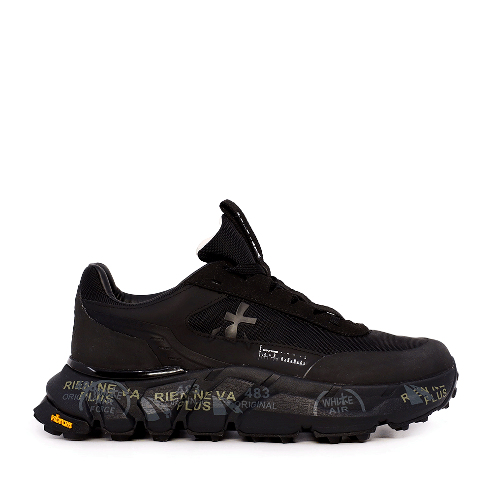 Pantofi tip trekking Premiata Devind negri 1690DPS447N