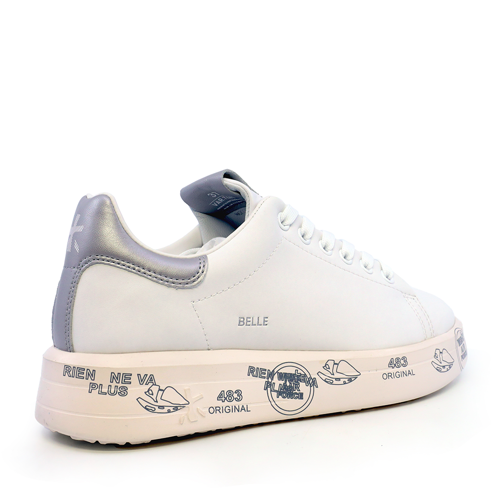 Premiata Premiata Belle women's white sneakers made of