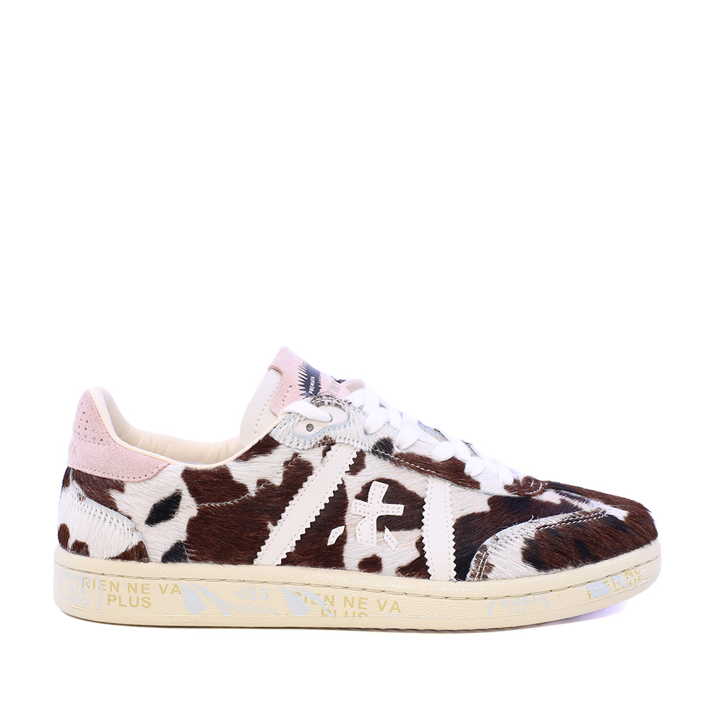 Adidasi femei Premiata Bonnie-D animal print din piele 1692DP8577CAV
