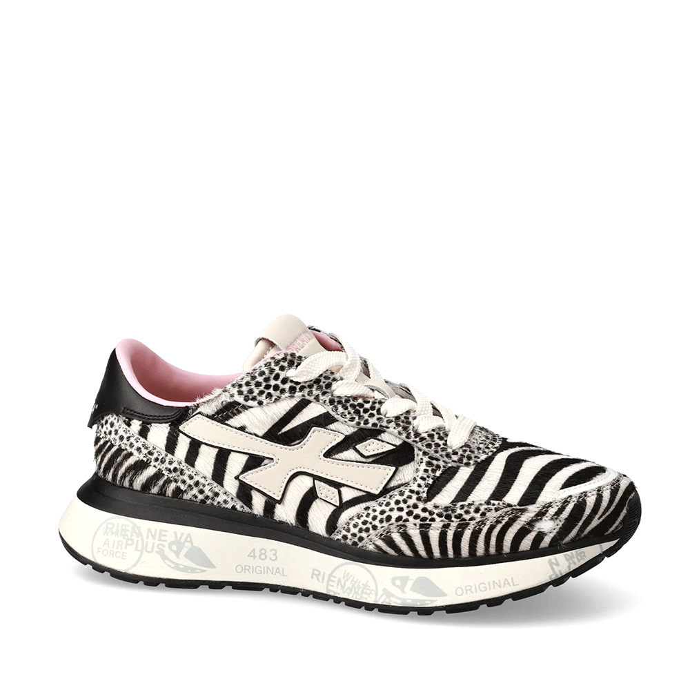 Sneakers femei Premiata Lauryn animal print din piele 1690DP7780ZE - 1 | YEO