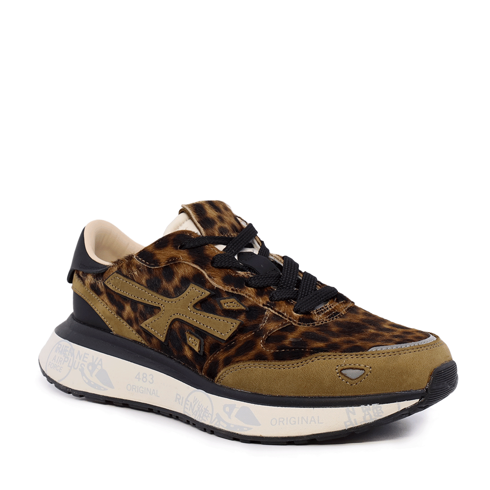 Sneakers femei Premiata Lauryn animal print din piele 1690DP7781LEO - 1 | YEO