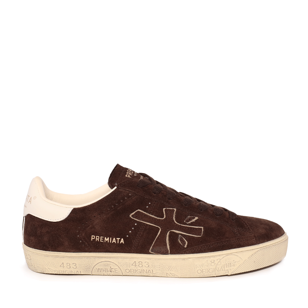 Sneakers femei Premiata Steven-D maro din piele 1690DP7897VM