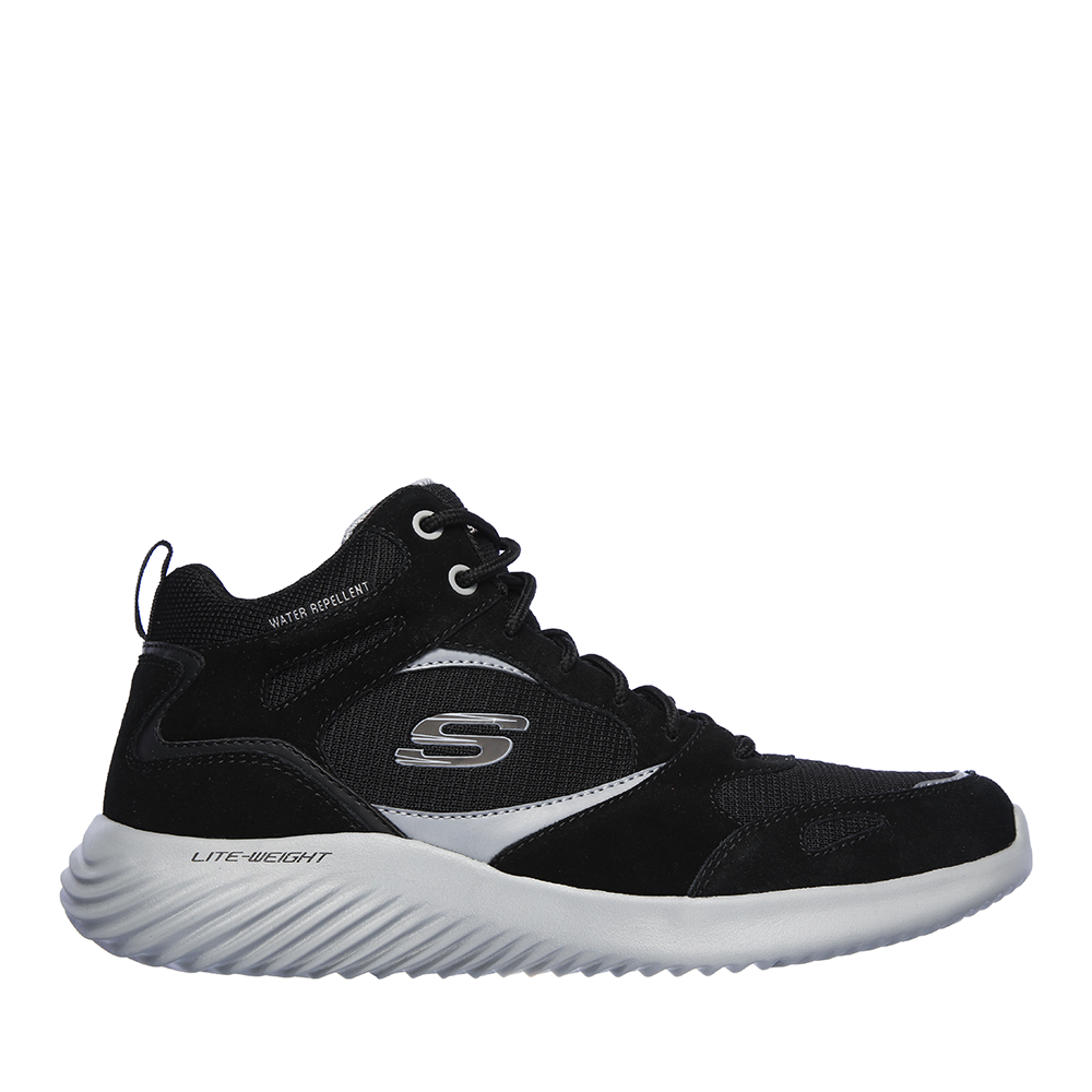 Skechers Skechers men active boots in black technic fabric and