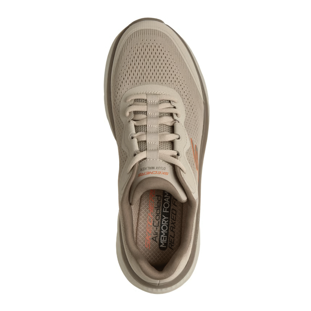 Pantofi sport bărbați Skechers D'LUX WALKER 3.0 taupe 1961BP233247TA