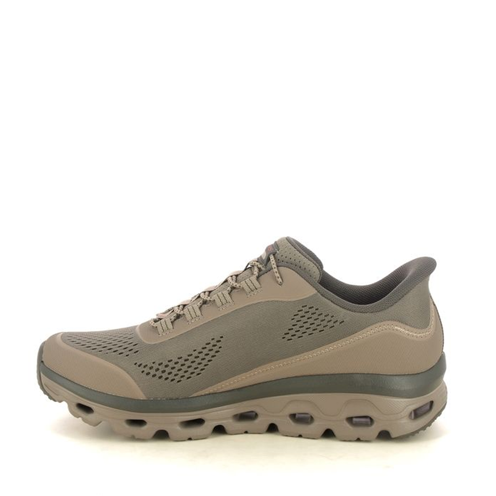 Pantofi sport bărbați Skechers Glide Step Sole taupe 1961BP237812TA