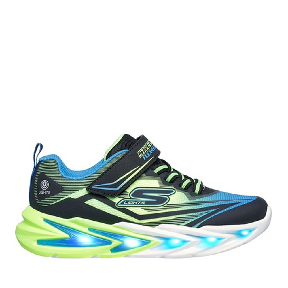 Pantofi sport băieți Skechers Flex Glow Ultra albaștri 1961MP400139LBL