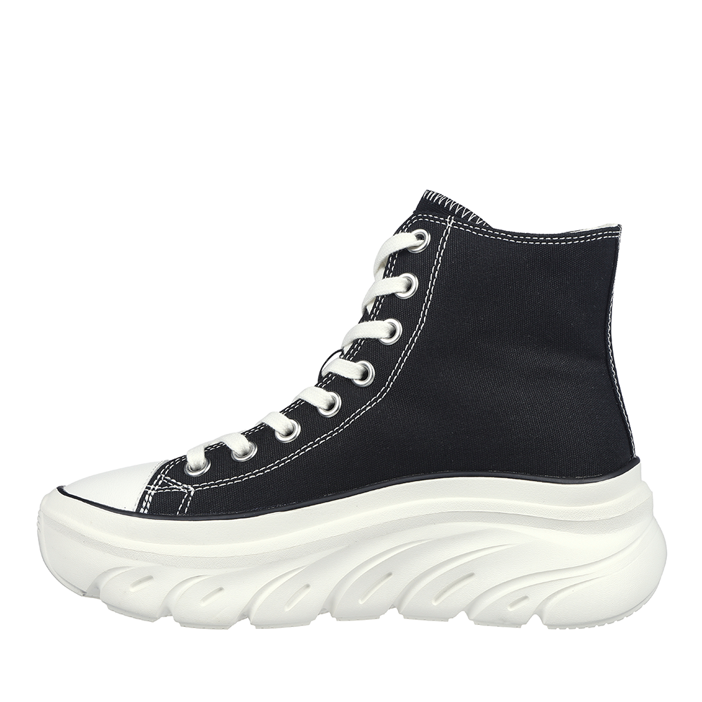black high top skechers