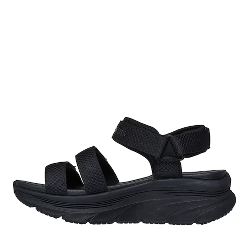 Sandale sport femei Skechers D'LUX WALKER negre 1961DS119826N - imagine 2