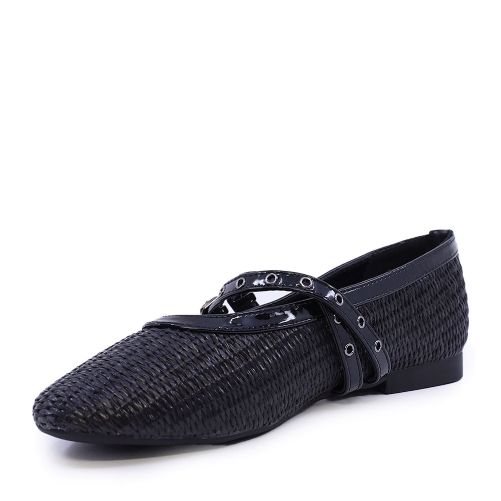Balerini cu baretă femei Solo Donna negri  1169DB2300N