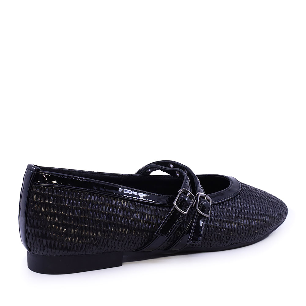 Balerini cu baretă femei Solo Donna negri  1169DB2300N