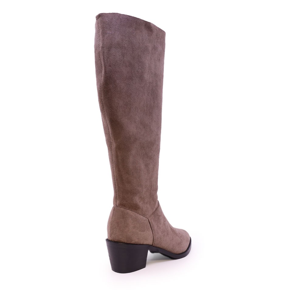 Cizme tip ciocate femei Solo Donna taupe 2858DC2258VTA