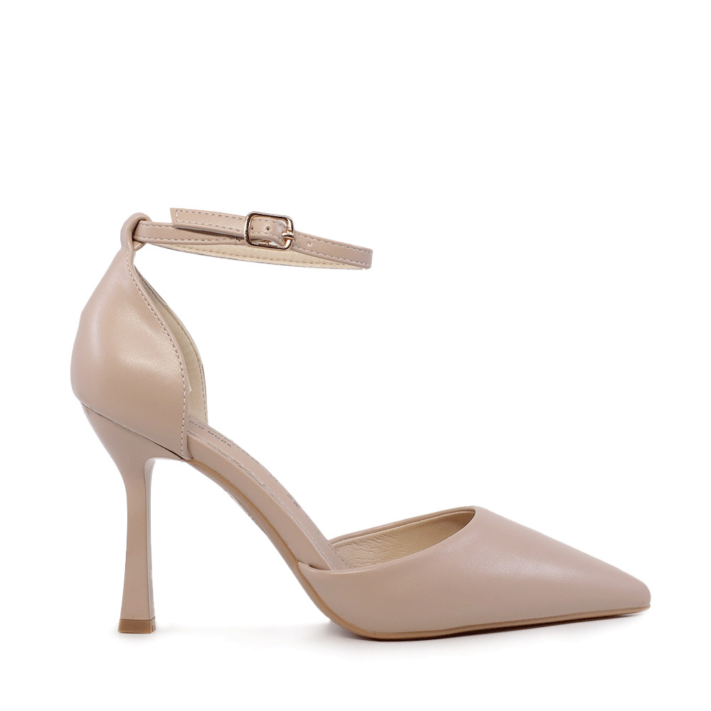 Pantofi stiletto decupați femei Solo Donna nude 1161DD0011NU
