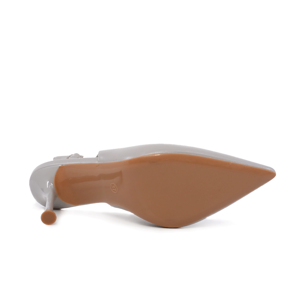 Pantofi stiletto slingback femei Solo Donna gri 1161DD7120GR