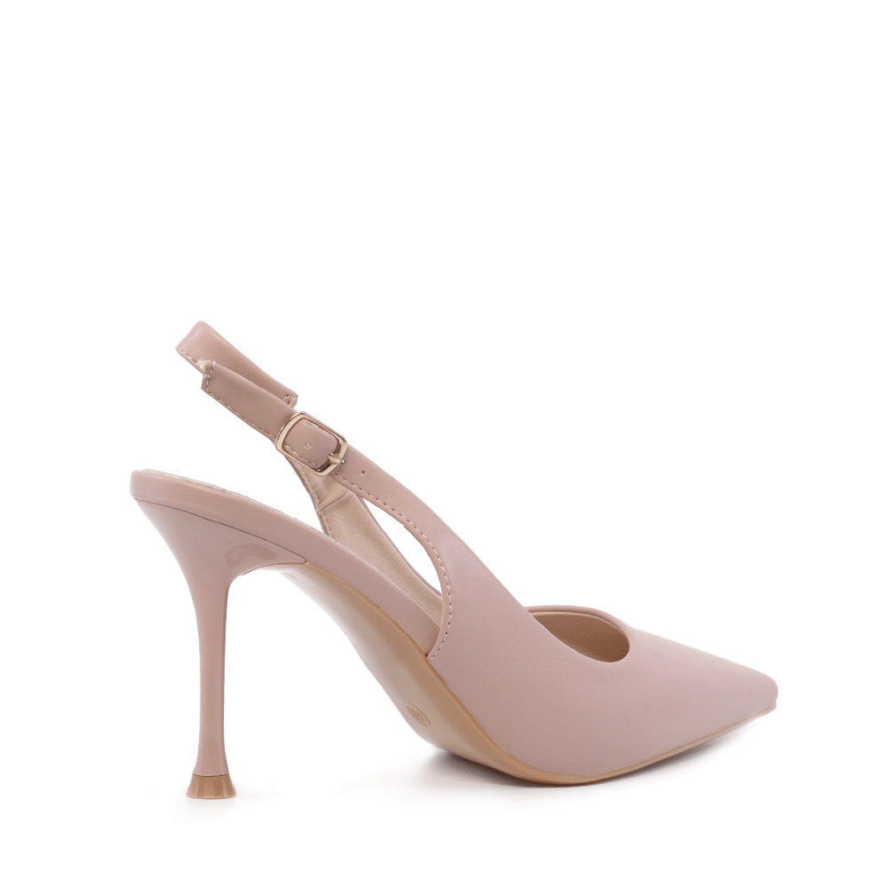 Pantofi stiletto slingback femei Solo Donna roz 1161dd7120ro