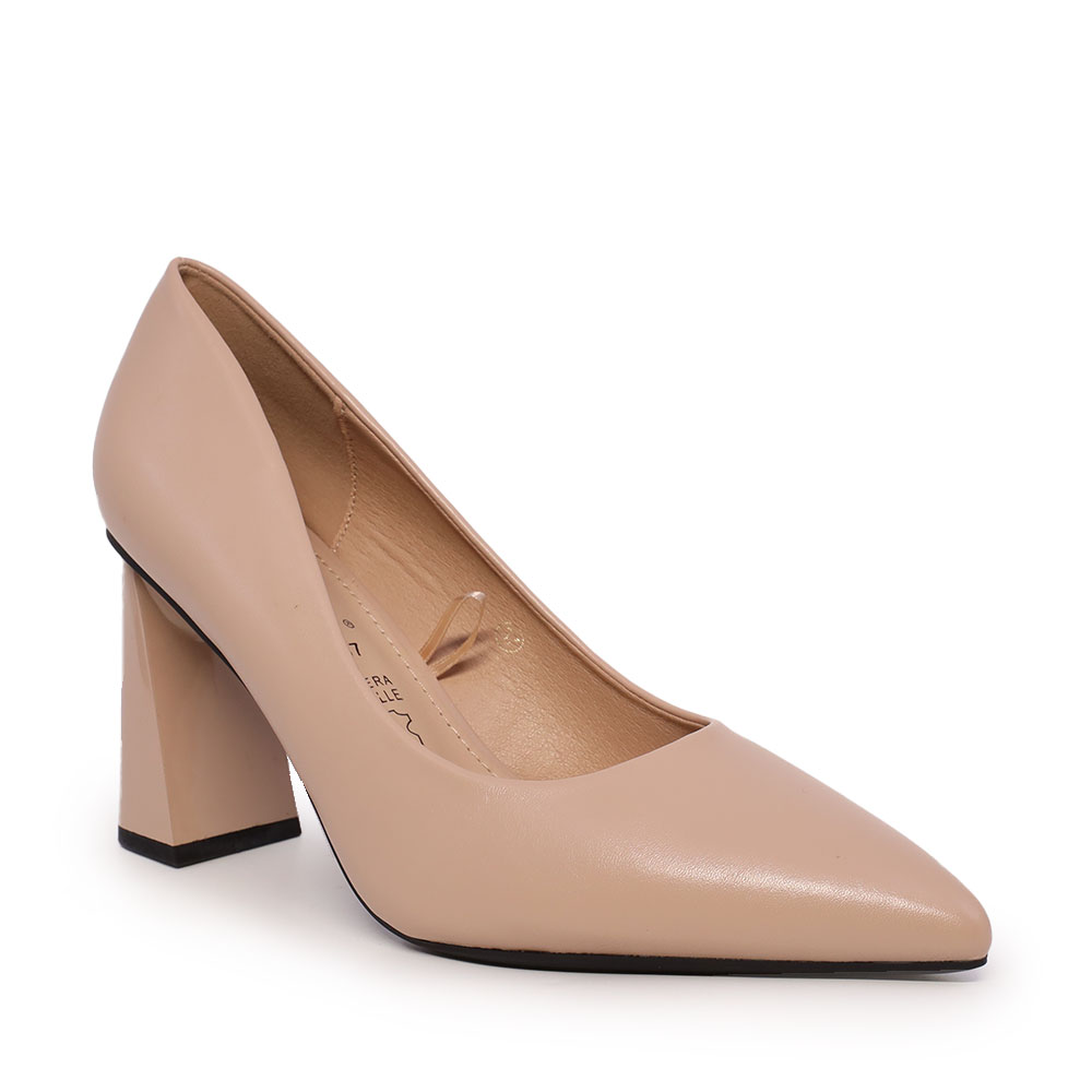 Pantofi cu toc conic femei Solo Donna nude 1160DP8100NU - 1 | YEO