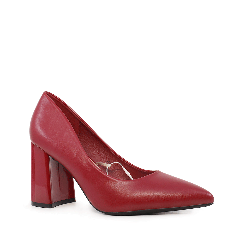 Pantofi cu toc înalt femei Solo Donna bordo 1161dp1100bo - imagine 2