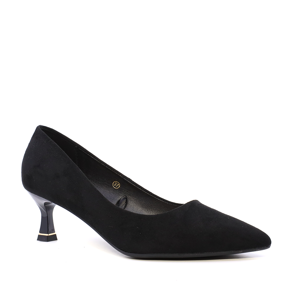 Pantofi cu toc mic femei Solo Donna negri 1160DP5100VN - 1 | YEO