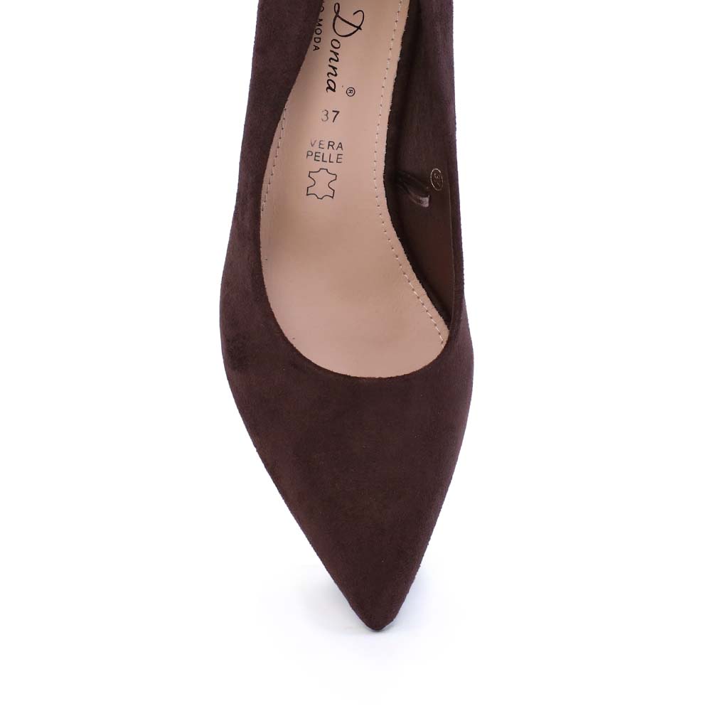 Pantofi stiletto femei Solo Donna maro 1162DP2561VM