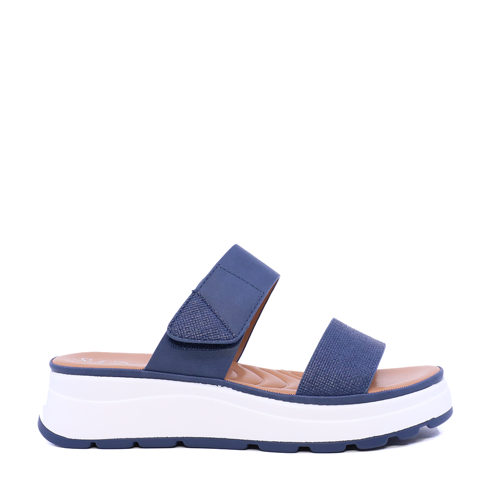 Saboți femei Solo Donna bleumarin 2741DST5566BL