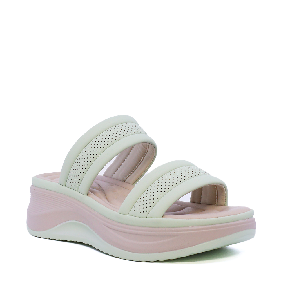 Saboți ușori femei Solo Donna verde deschis 2741DST7602V - imagine 2