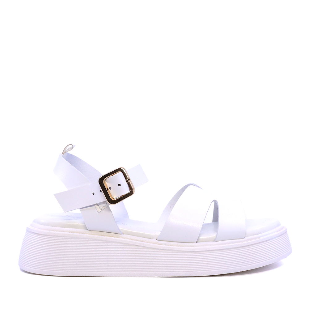 Sandale femei Solo Donna albe 2741DS5993A